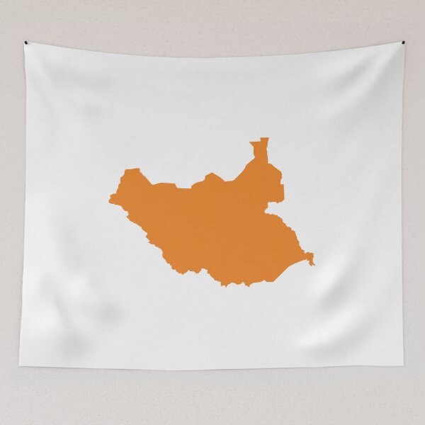 Item preview, South Sudan Love in Orange designed and sold by Maren Misner.