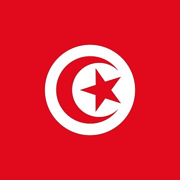 Aperçu de l'œuvre Drapeau de Tunisie de Shorlick
