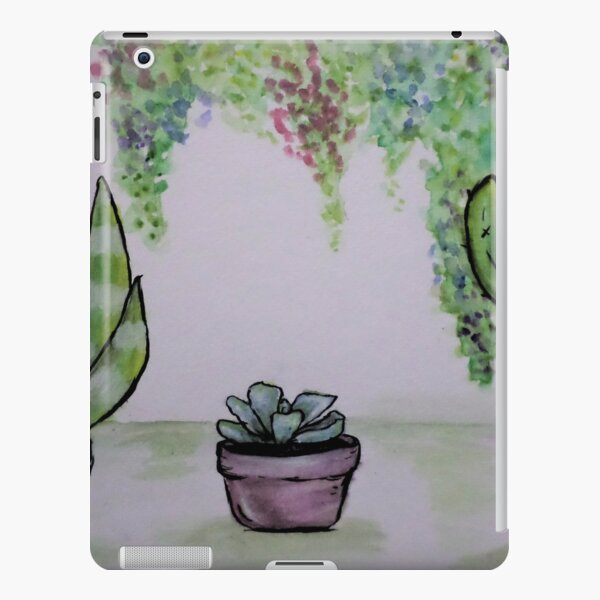 Succulents in Pots with Draping Plants iPad Snap Case