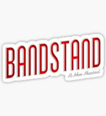 Bandstand - A New American Musical Logo Sticker