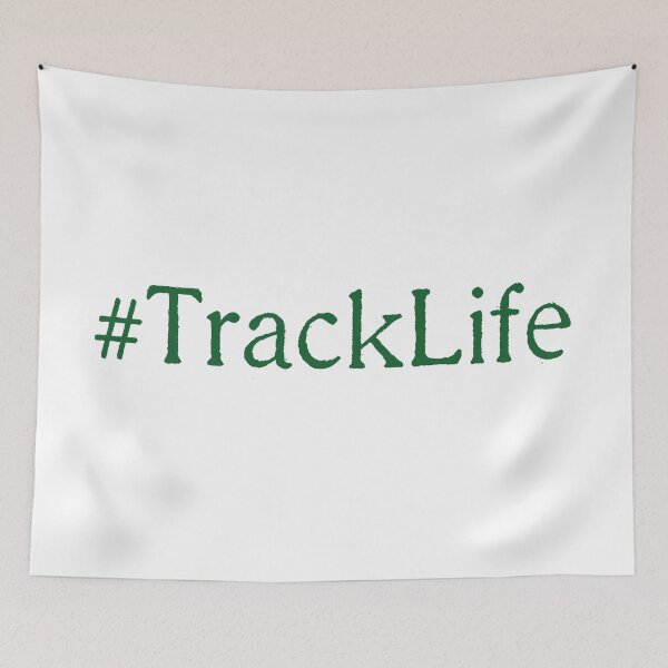 Item preview, #TrackLife Green designed and sold by SunnyLemonader.