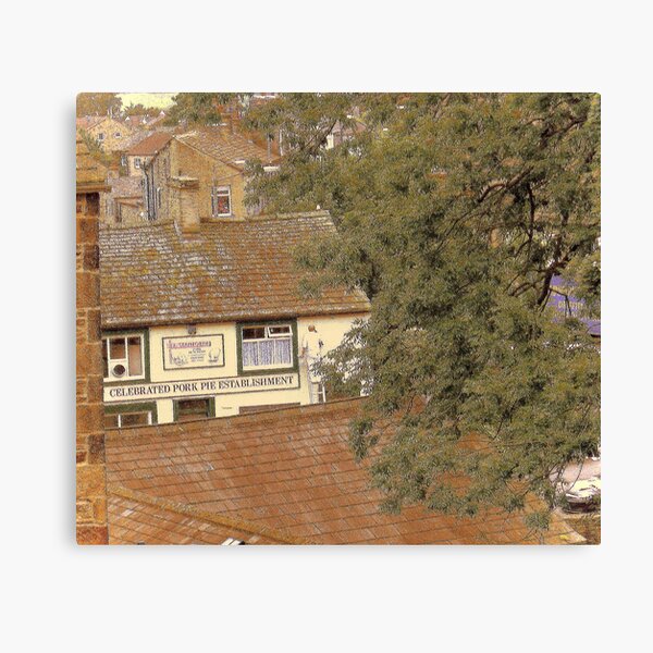 Pie Shop Painter Canvas Print