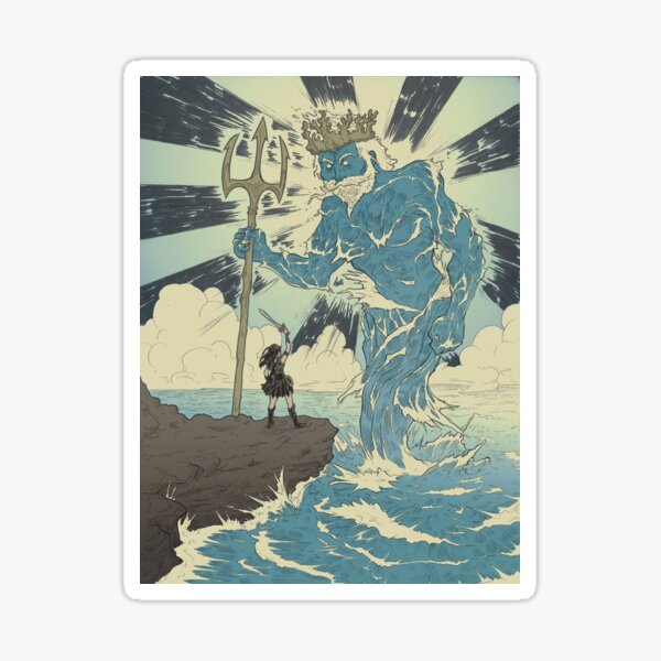 In a Time of Ancient Gods Sticker