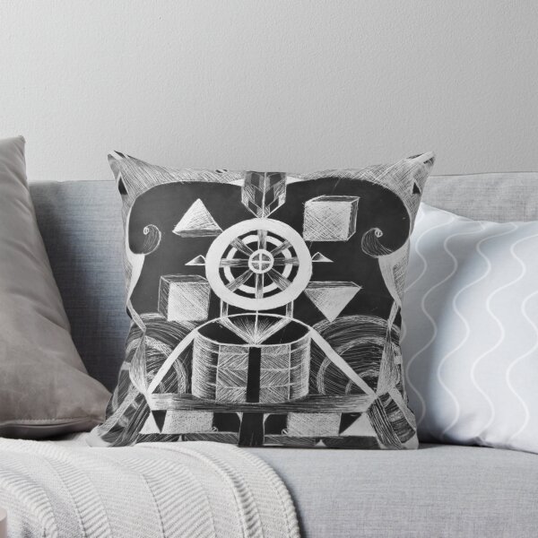 Item preview, Scratch-board Steampunk Complex and Abstract Scenery Design designed and sold by KawPrints.