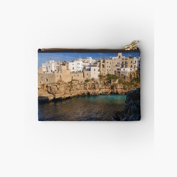 Item preview, Overlooking, Polignano a Mare, Puglia, Italy designed and sold by Kenjonesphoto.