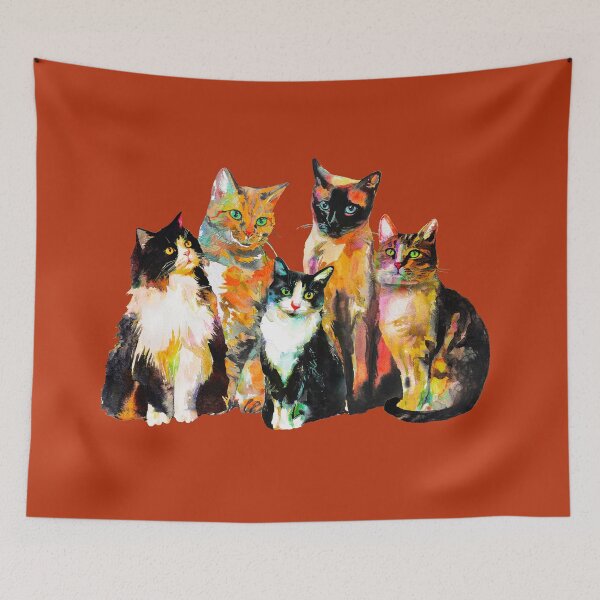 Item preview, Watercolor Cats G designed and sold by Jean Plout.