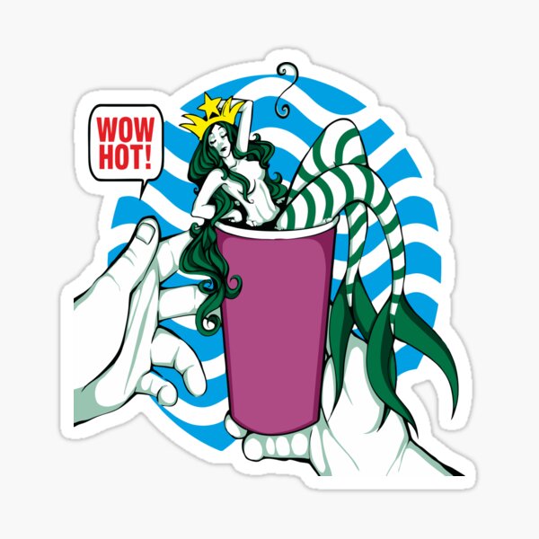 Coffee FAN ART Pegatina