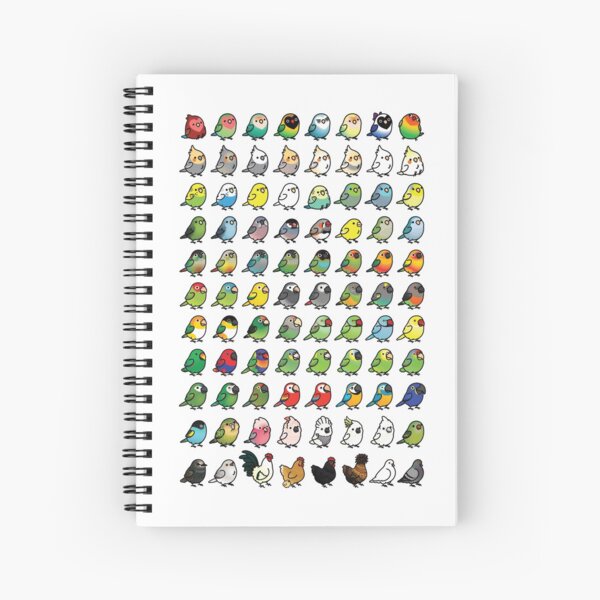 Aperçu de l'œuvre La collection Chubby Bird créée et vendue par birdhism.