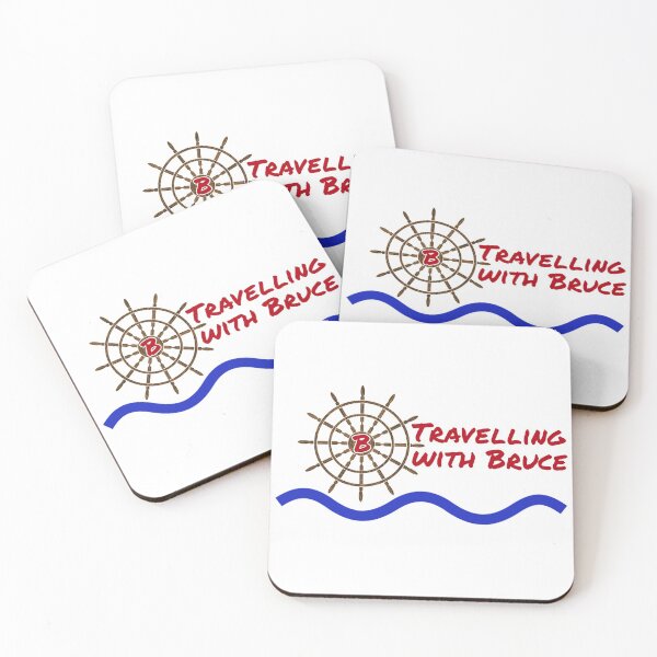 Item preview, Travelling with Bruce Wave Logo designed and sold by Bruce Frommert.