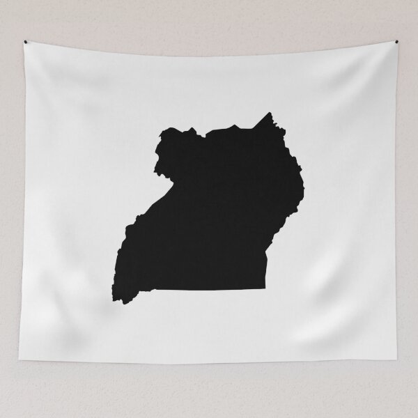 Item preview, Uganda Love in Black designed and sold by Maren Misner.