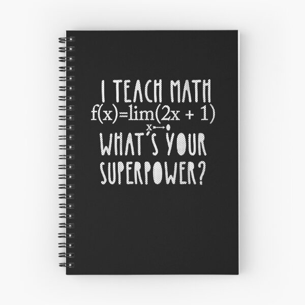 Item preview, I Teach Math What's Your Super Power.  designed and sold by YELLOWCITY806.