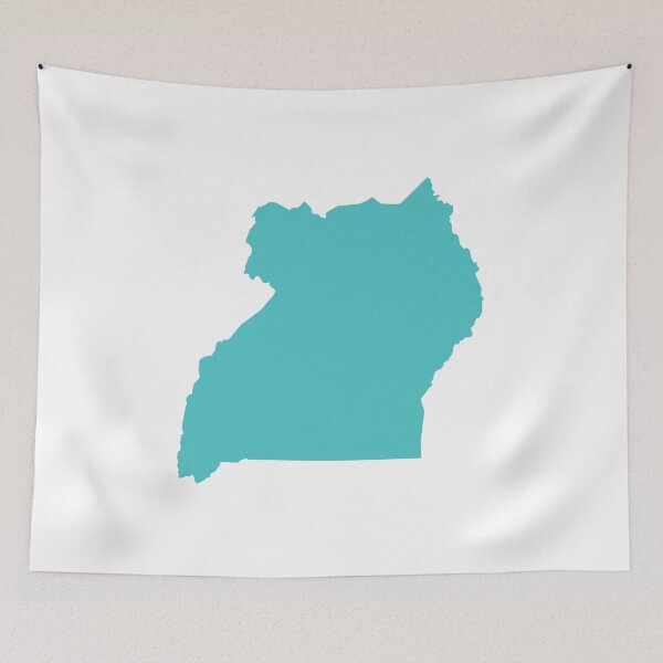 Item preview, El amor de Uganda en Teal designed and sold by Maren Misner.