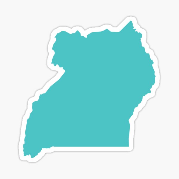 Item preview, Uganda Love in Teal designed and sold by Maren Misner.