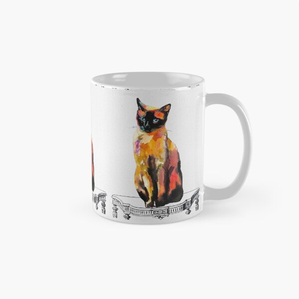 Item preview, Watercolor Cat on Table C designed and sold by Jean Plout.