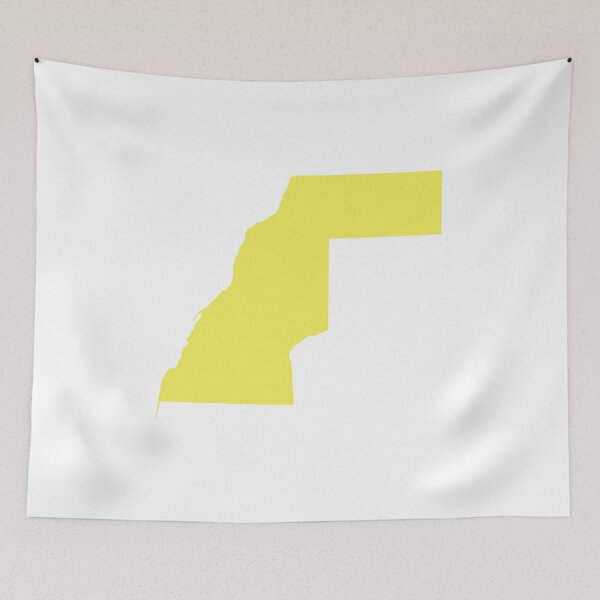 Item preview, Western Sahara Love in Lemon Yellow designed and sold by Maren Misner.