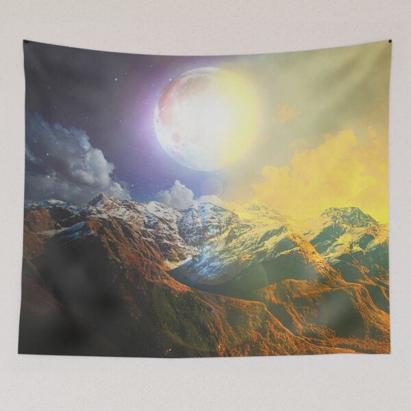 Item preview, Burning Moon designed and sold by mtforlife66.