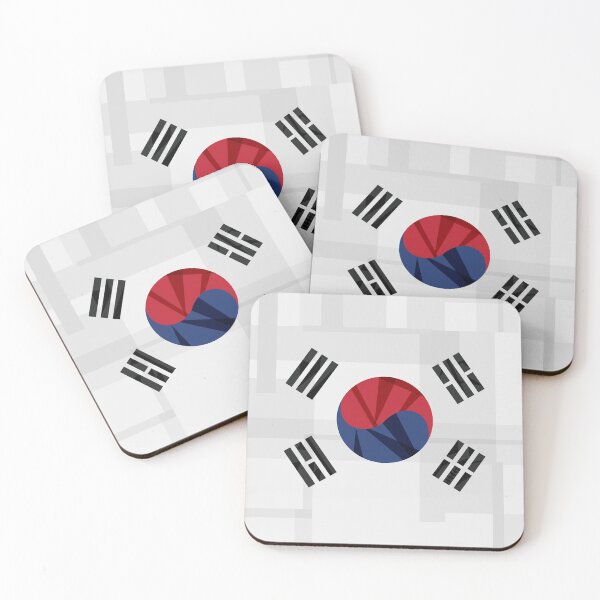 Item preview, South Korea flag designed and sold by fimbisdesigns.