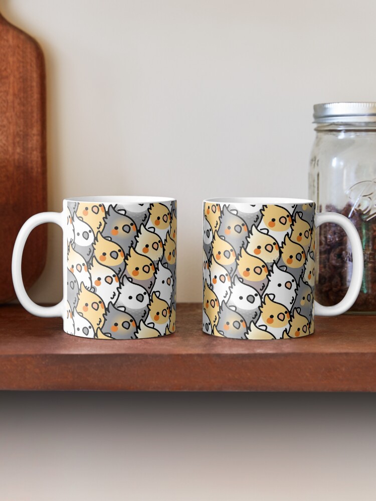 Alternate view of Chubby Cockatiel Party Coffee Mug