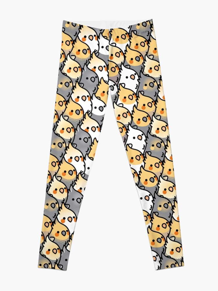 Alternate view of Chubby Cockatiel Party Leggings