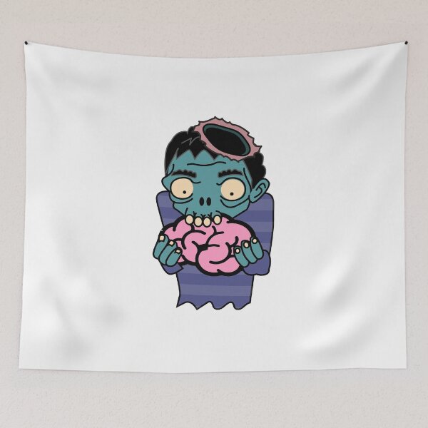 Item preview, Zombie Eating Brain designed and sold by Jan Bayer.
