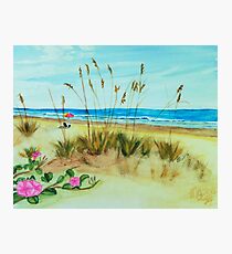 Beach art ... be5 Photographic Print