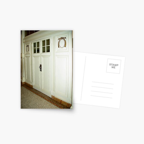 Doors to private places Postcard