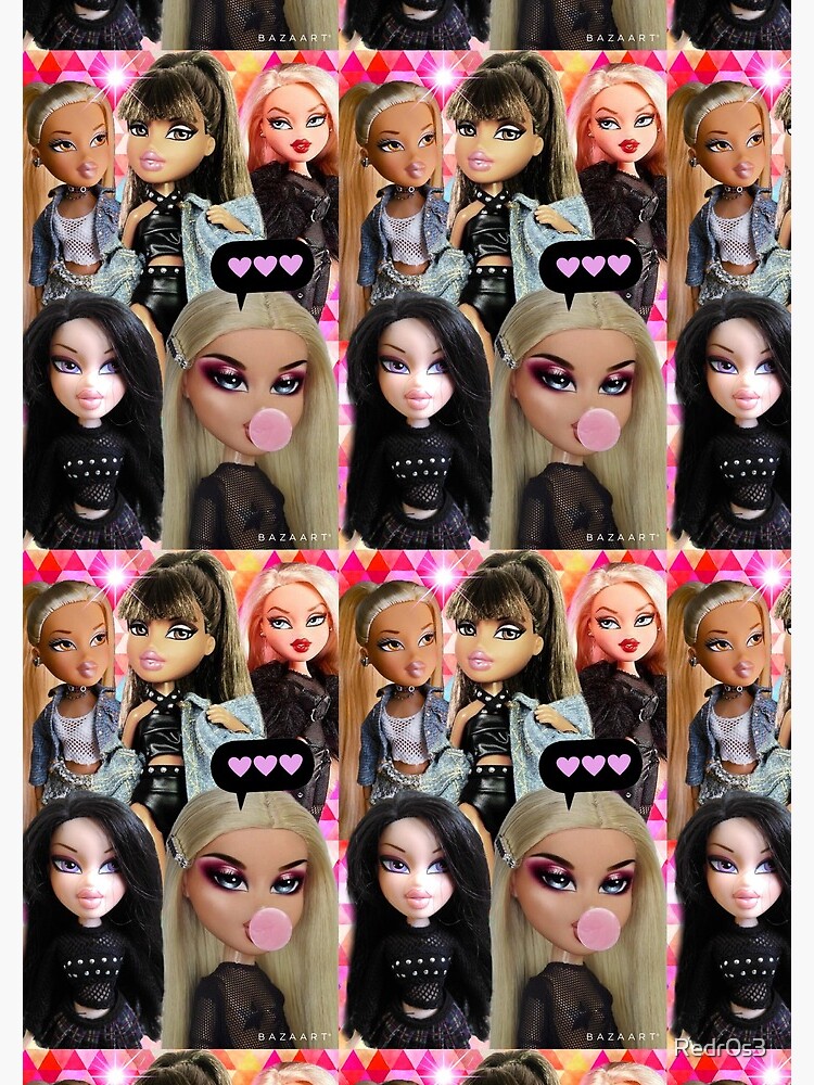 Bratz Valentines edit ❤️ Spiral Notebook for Sale by Redr0s3