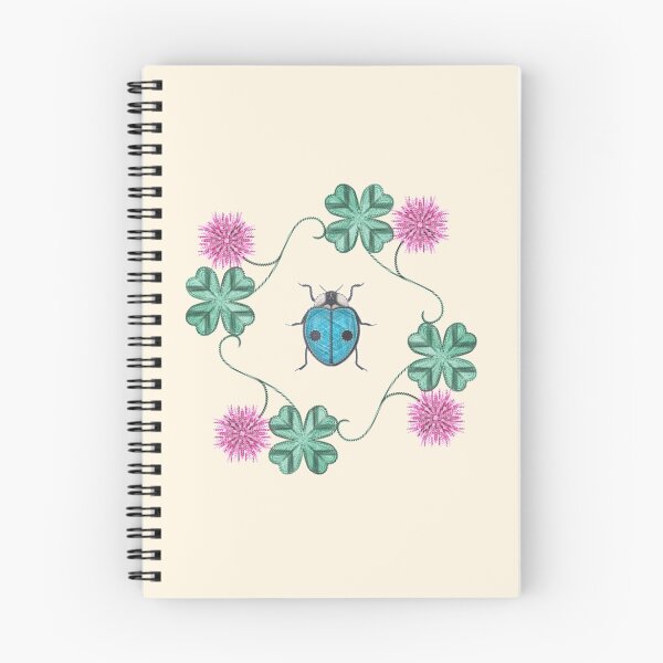 Item preview, LadyBug Clovers - Pastel designed and sold by Sunflow.