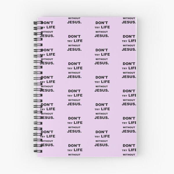Item preview, Don't Try Life Without Jesus designed and sold by trs35.