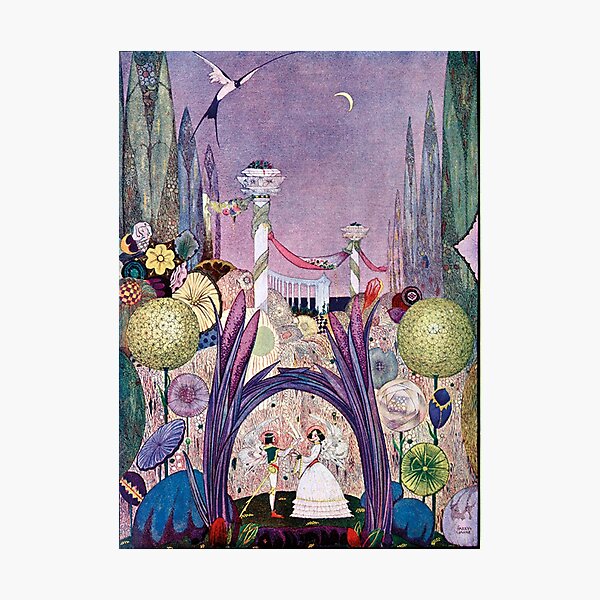 Aperçu de l'œuvre Poucette - Harry Clarke créée et vendue par forgottenbeauty.