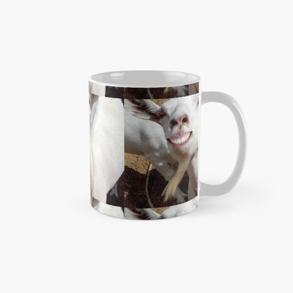 Item preview, funny happy goat  designed and sold by Stephanie  Skeem.