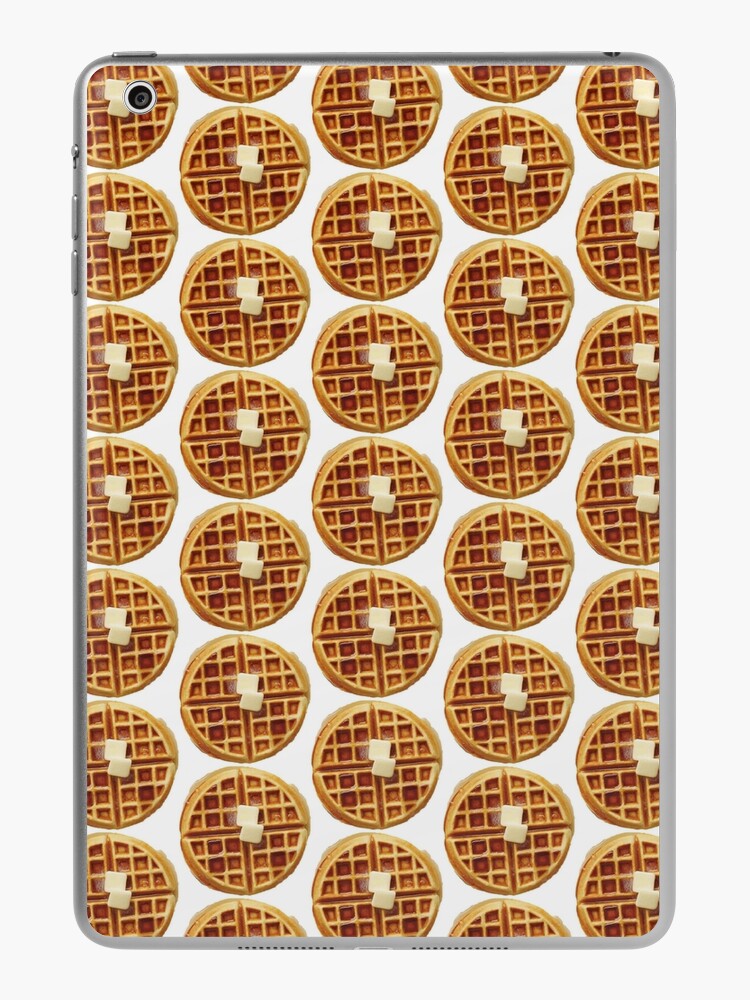 Waffle Pattern iPad Case & Skin for Sale by naamaparamore