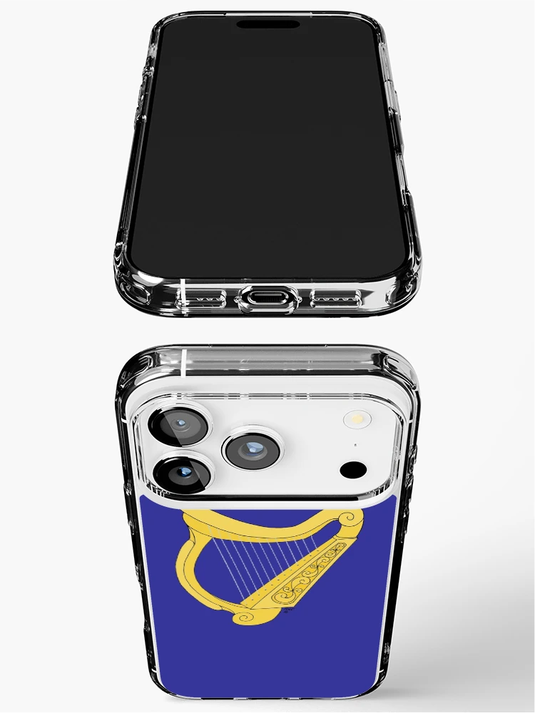 Thumbnail 3 of 5, iPhone Case, Irish Harp designed and sold by Azure Lion Productions.