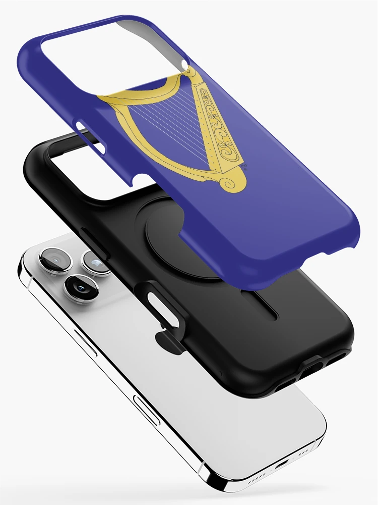 Thumbnail 2 of 4, iPhone Case, Irish Harp designed and sold by Azure Lion Productions.