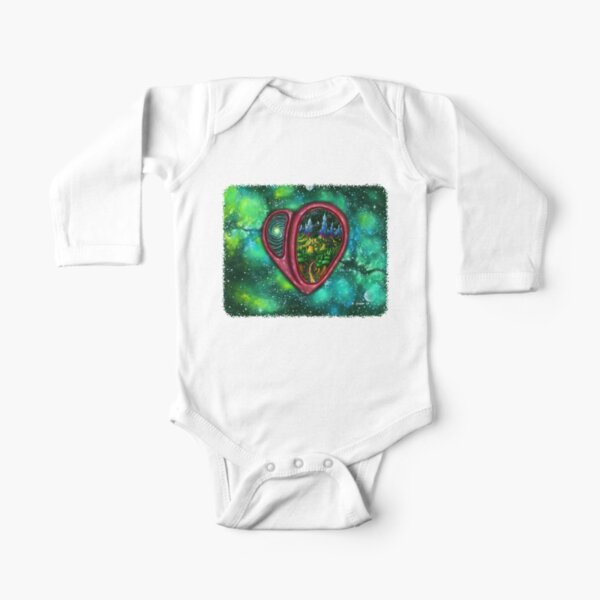 A Wild, Unspoiled Land Long Sleeve Baby One-Piece