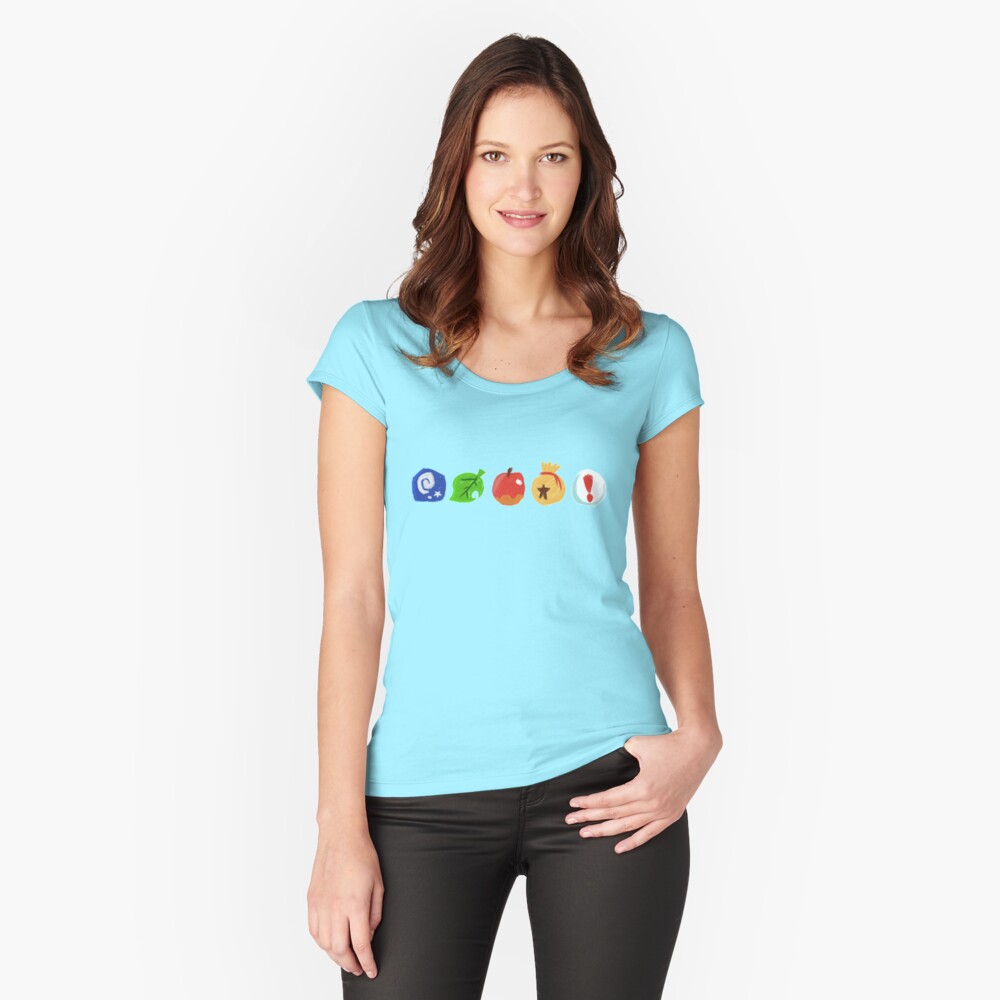 Item preview, Fitted Scoop T-Shirt designed and sold by triforceawakens.