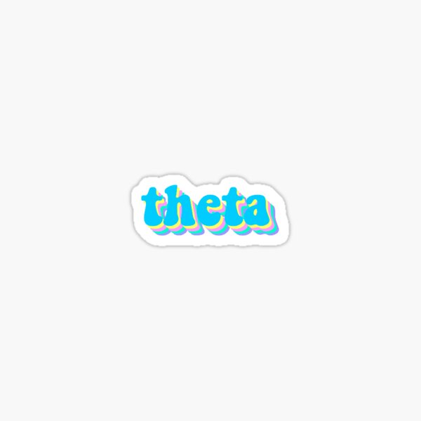 theta Sticker