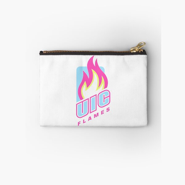 Item preview, UIC FLAMES (NEON) designed and sold by christikdesigns.