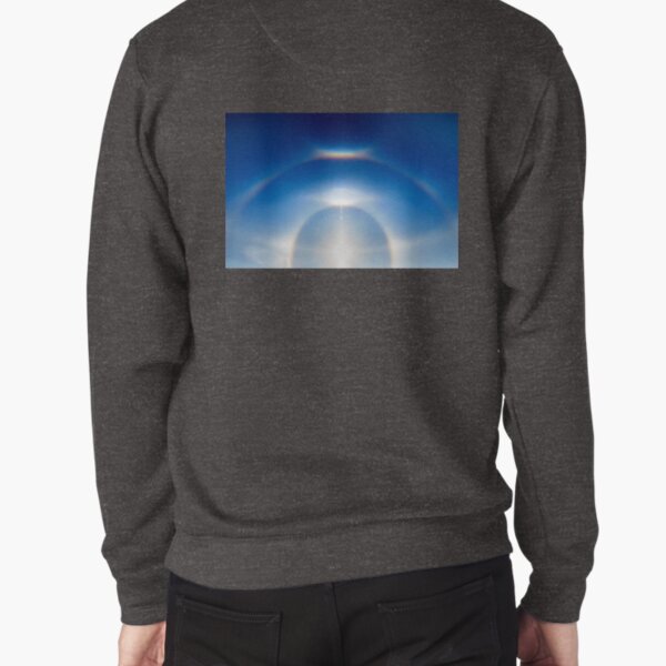 Sundogs of February 24, 2019 Noonan, North Dakota Pullover Sweatshirt