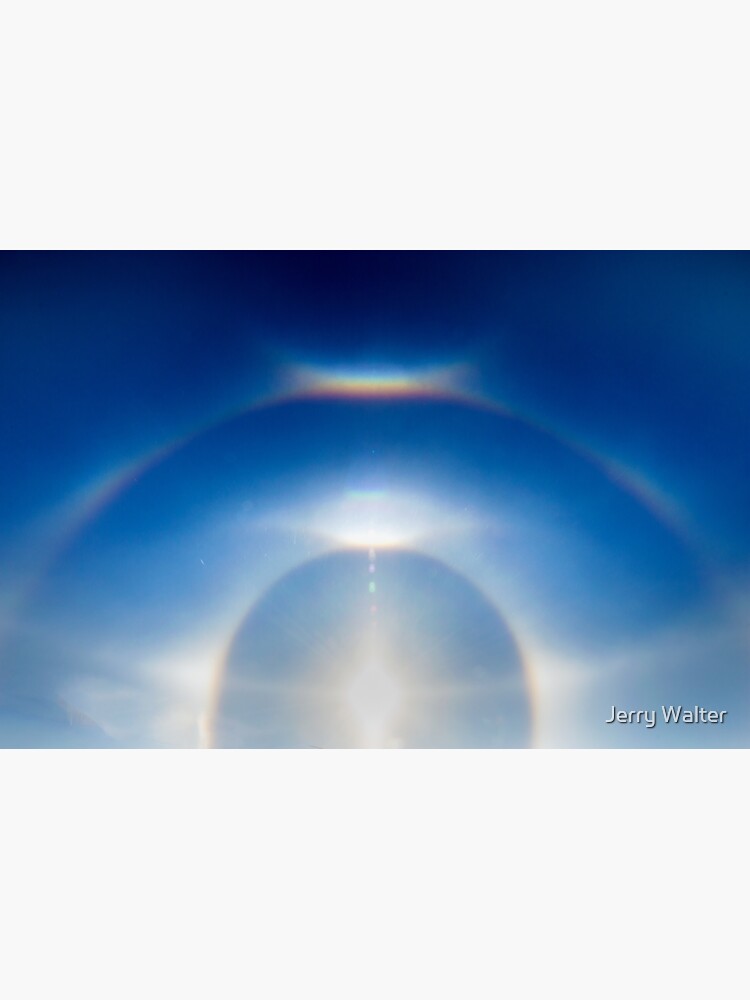 Artwork view, Sundogs of February 24, 2019 Noonan, North Dakota designed and sold by Jerry Walter