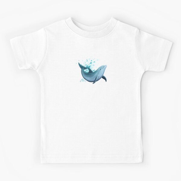 "Riversoul" by Amber Marine ~ Indian River Lagoon bottlenose dolphin art, © 2014 Kids T-Shirt