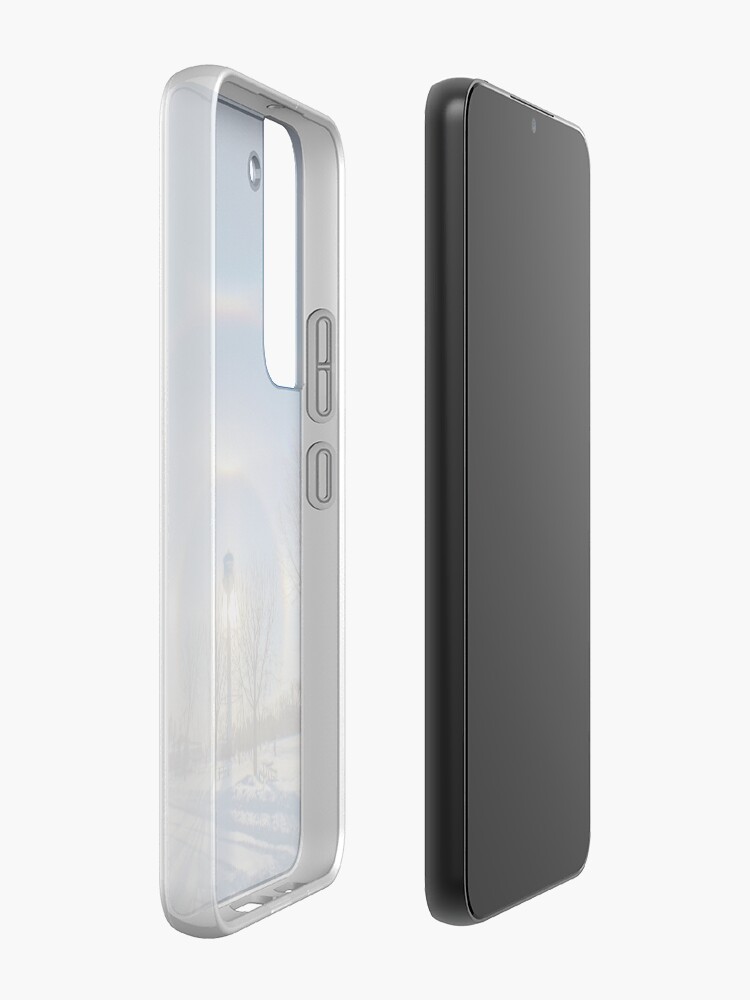Alternate view of Sundogs over Noonan Water Tower Samsung Galaxy Phone Case
