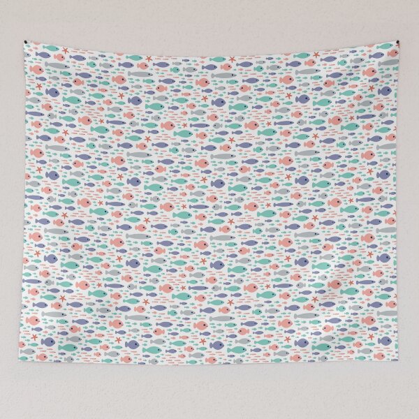 Item preview, Small Fish Big Fish Parade Pattern designed and sold by KristyKate.