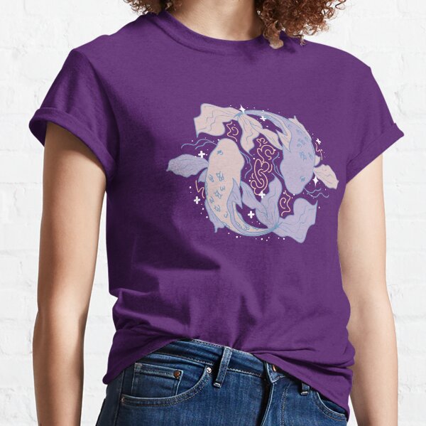 Pisces Fish - PERIWINKLE Classic T-Shirt