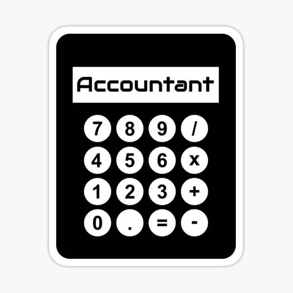 Item preview, Accountant design designed and sold by marosharaf.