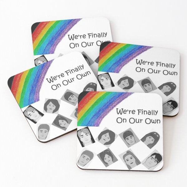 Item preview, Novel Book Cover "We're Finally On Our Own" designed and sold by KDStout.