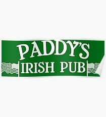 Paddy's Irish Pub Poster