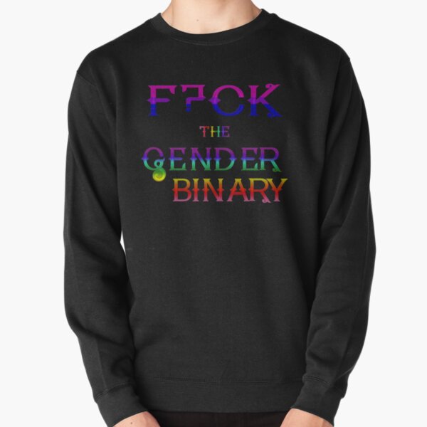 F?CK the Gender Binary - Bi bi Pullover Sweatshirt
