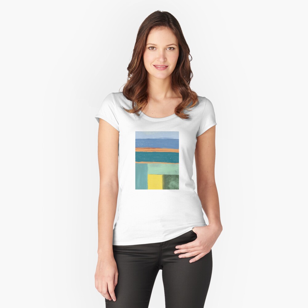 Item preview, Fitted Scoop T-Shirt designed and sold by tareqnh.