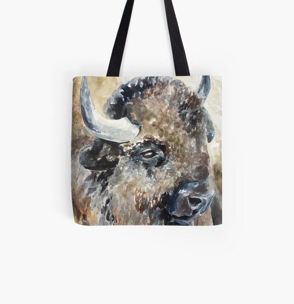 A Member of the Herd All Over Print Tote Bag